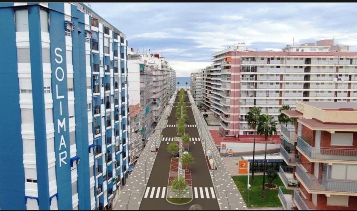 Apartamento Suerte Con Vistas A La Playa San Antonio De Cullera Eksteriør billede